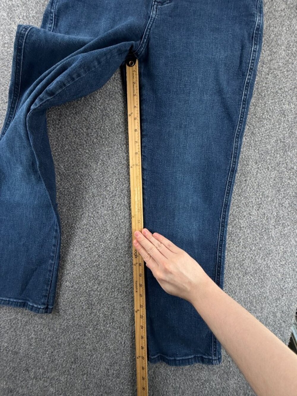 Kuhl Women Jeans Blue Stretch Denim Size 10 Reg Indigo Dye 6447 ACTL 31X27.5 - Picture 6 of 16